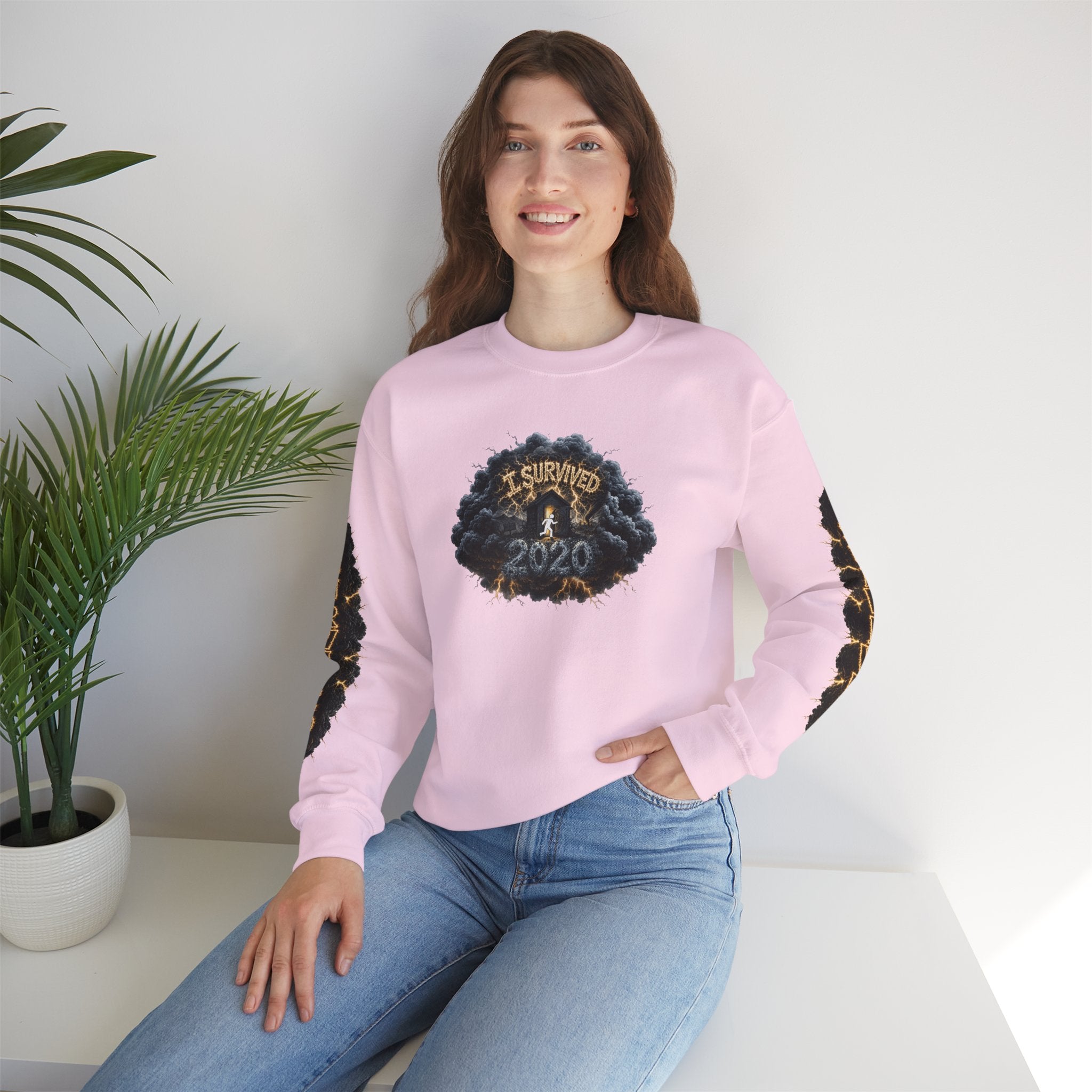 I Survived 2020 — Original PILOT Design: Director's Cut Special Edition Unisex Heavy Blend™ Crewneck Sweatshirt