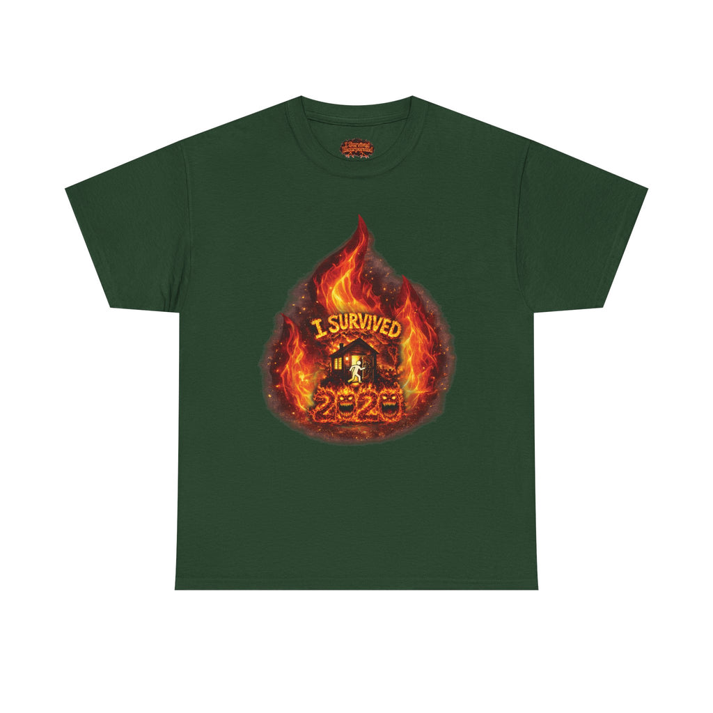 I Survived 2020 — Director's Cut S2:E2 "The Bobcat Fire" | Wildfire Edition Memorial Unisex Heavy Cotton Tee