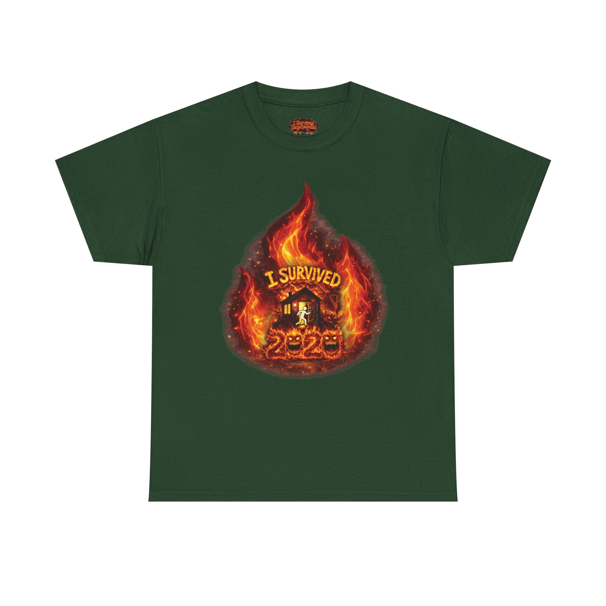 I Survived 2020 — Director's Cut S2:E2 "The Bobcat Fire" | Wildfire Edition Memorial Unisex Heavy Cotton Tee