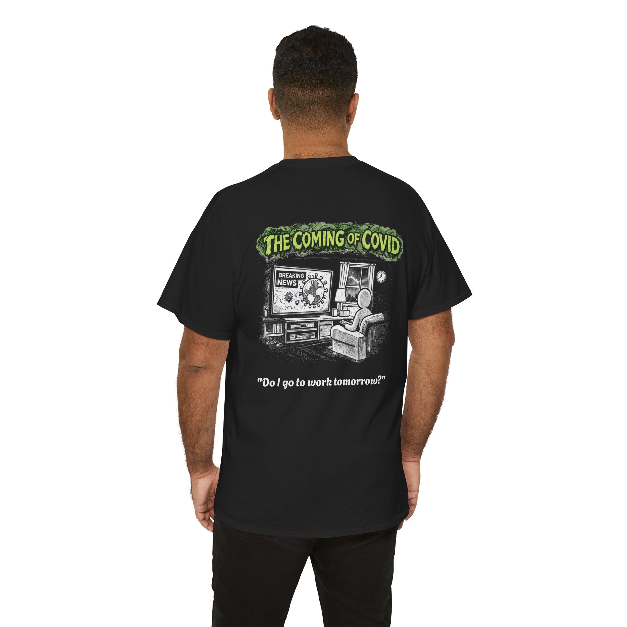 I Survived 2020 — Director's Cut S1:E2 "The Coming of COVID" | Pandemic Edition Unisex Heavy Cotton Tee