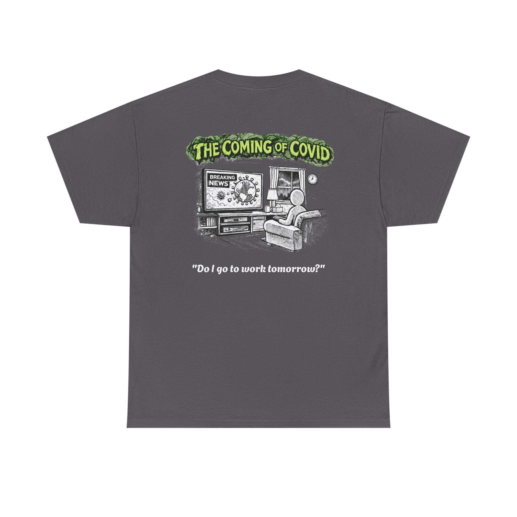 I Survived 2020 — Director's Cut S1:E2 "The Coming of COVID" | Pandemic Edition Unisex Heavy Cotton Tee