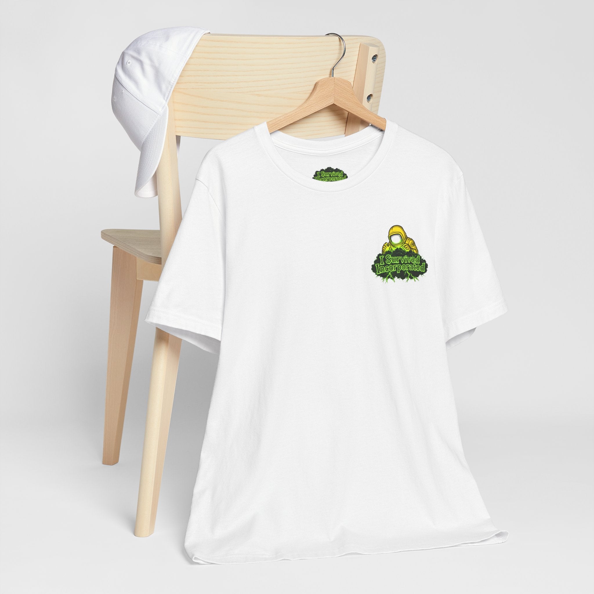 I Survived 2020 — "Please Stand By" Test Pattern Toxic Signal Tee Summer Premiere Unisex Jersey Short Sleeve Tee