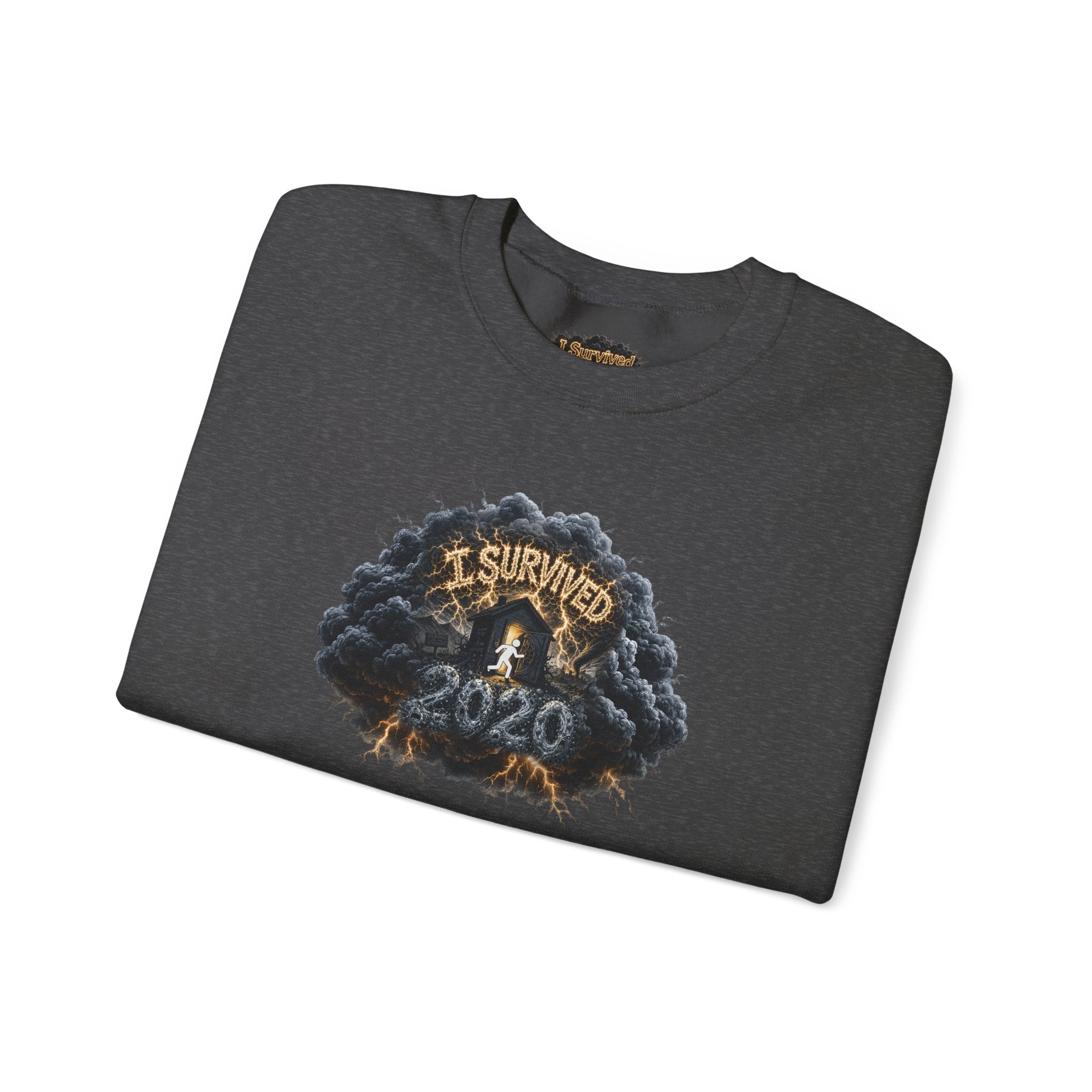 I Survived 2020 — Original PILOT Design: Director's Cut Special Edition Unisex Heavy Blend™ Crewneck Sweatshirt