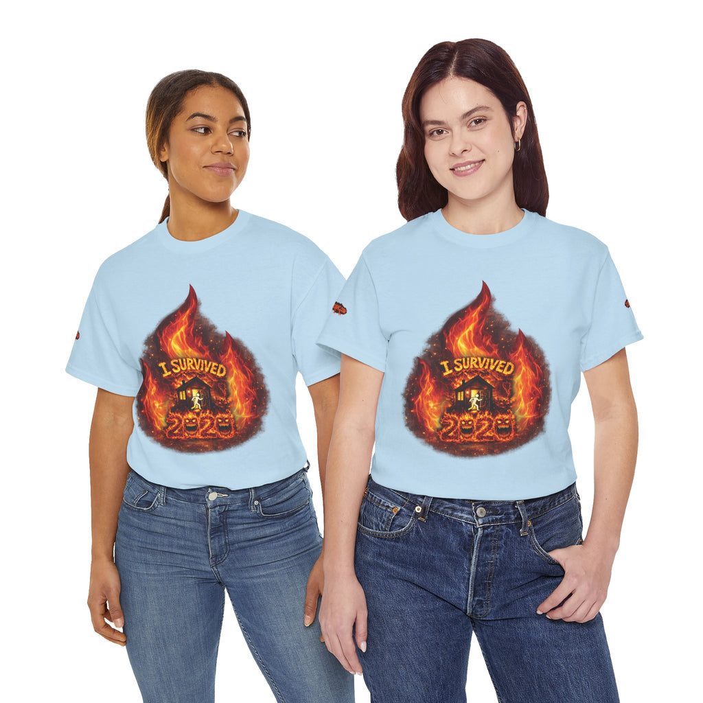 I Survived 2020 — Director's Cut S2:E2 "The Bobcat Fire" | Wildfire Edition Memorial Unisex Heavy Cotton Tee (SPECIAL EDITION)