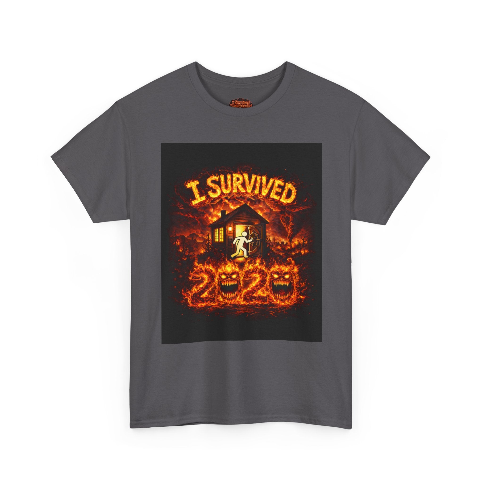 I Survived 2020 — S2:E3 "The California Wildfires" | Wildfire Edition Memorial Unisex Heavy Cotton Tee