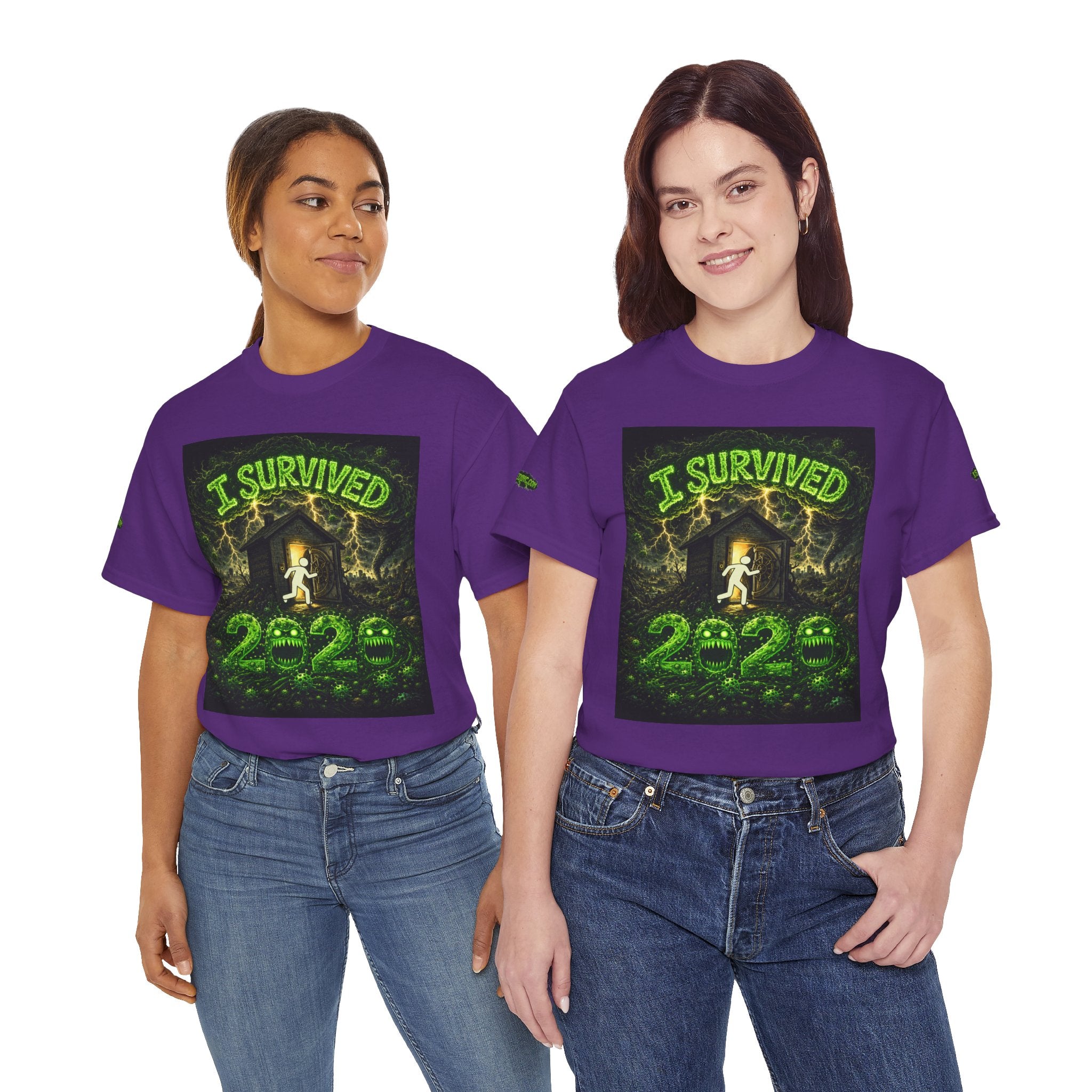 I Survived 2020 — PANDEMIC S1:E1: Special Edition "COVID-19: The Coronavirus" Unisex Heavy Cotton Tee