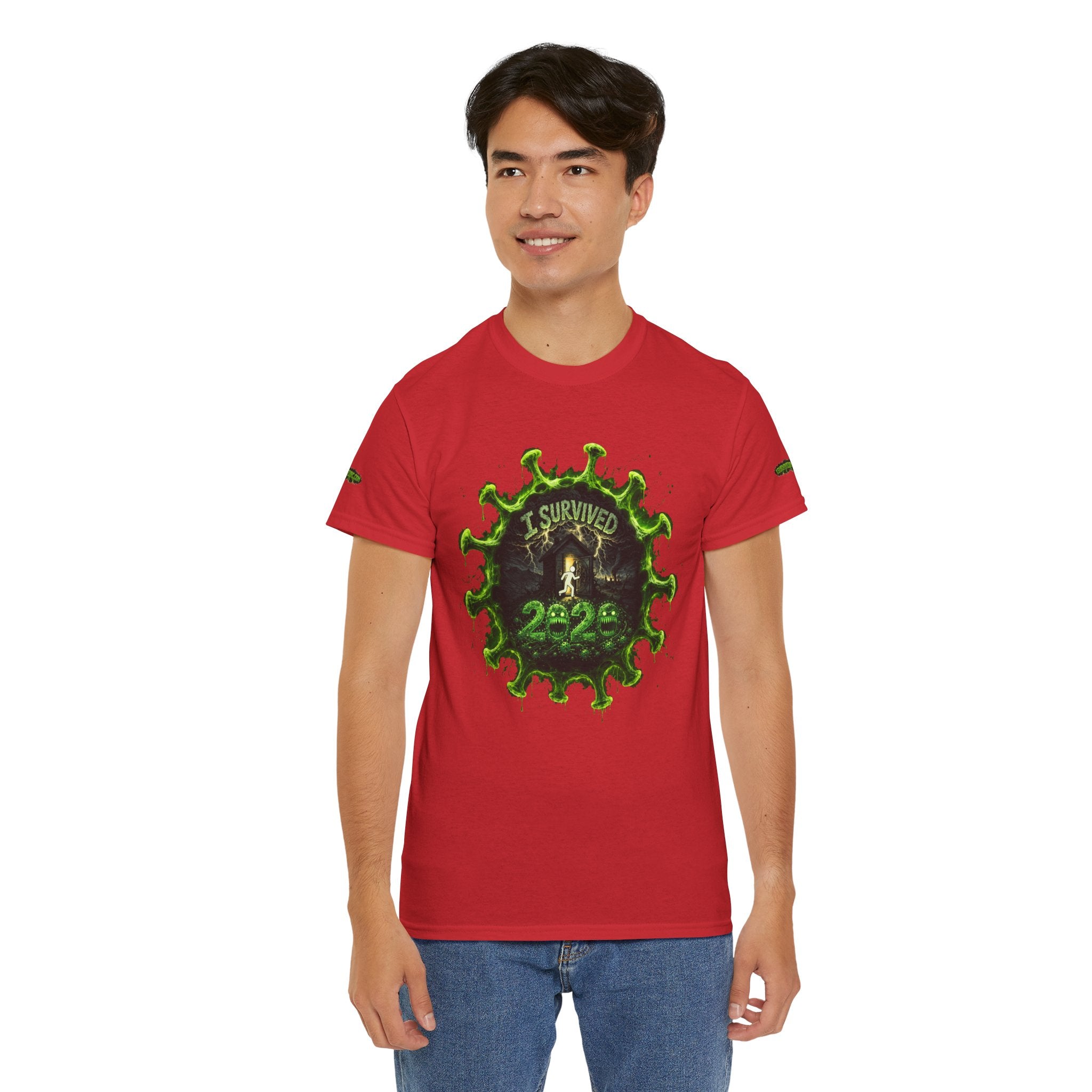 I Survived 2020 — Director's Cut S1:E1 "COVID-19: The Coronavirus" | Pandemic Edition Unisex Heavy Cotton Tee (SPECIAL EDITION)