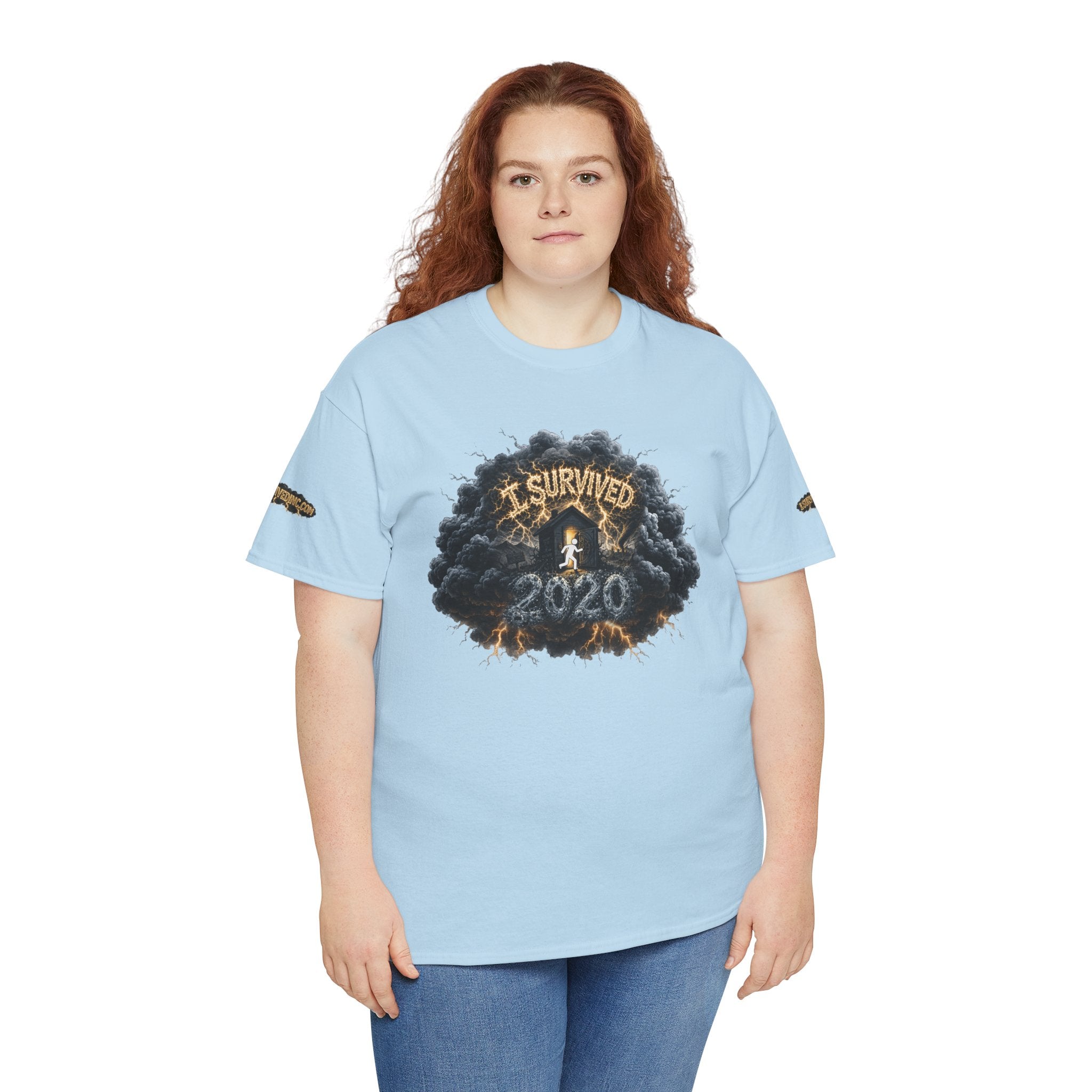 I Survived 2020 — Director's Cut Original Design Teaser Tee | Season 1 Premiere Drop Unisex Heavy Cotton Tee (SPECIAL EDITION)