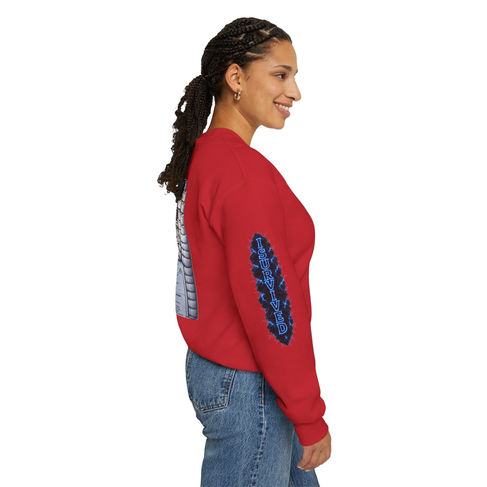 I Survived 2020 —  LOCKDOWN S3:E1: Director's Cut Special Edition "Quarantine" Unisex Heavy Blend™ Crewneck Sweatshirt