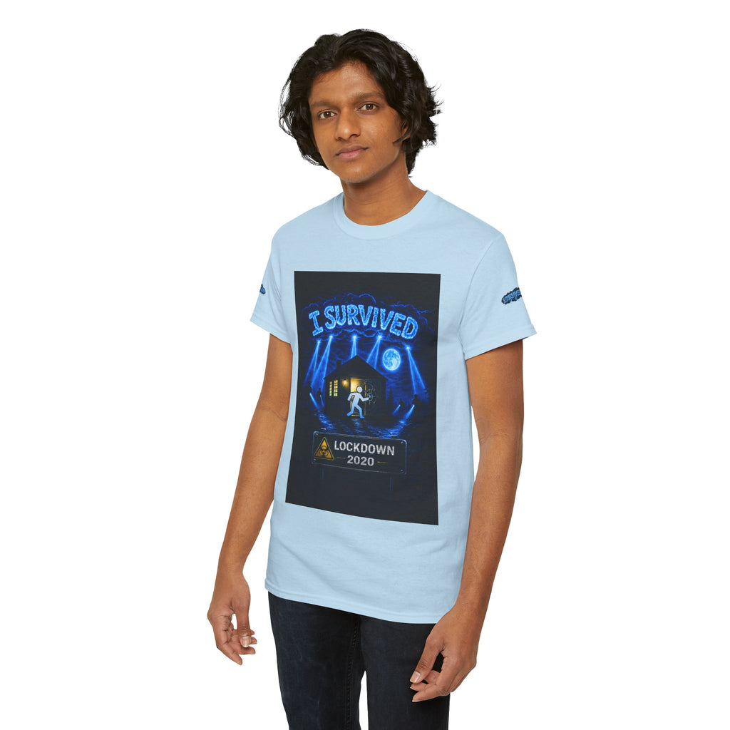 J'ai survécu à 2020 — S3:E1 « Quarantaine » | T-shirt unisexe en coton épais édition Confinement (ÉDITION SPÉCIALE)