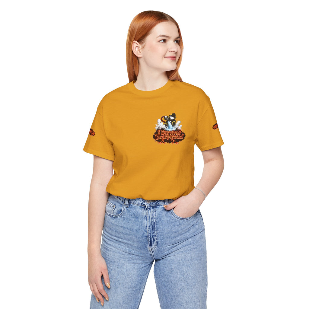 I Survived 2020 — "Please Stand By" Test Pattern Tee Wildfire Signal Special Edition Summer Premiere Unisex Jersey Short Sleeve Tee