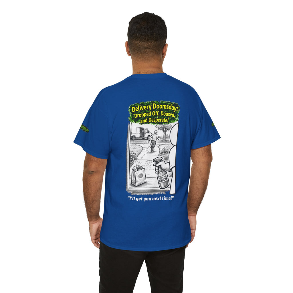 I Survived 2020 — PANDEMIC S1:E5: Director's Cut Special Edition "Delivery Doomsday" Unisex Heavy Cotton Tee