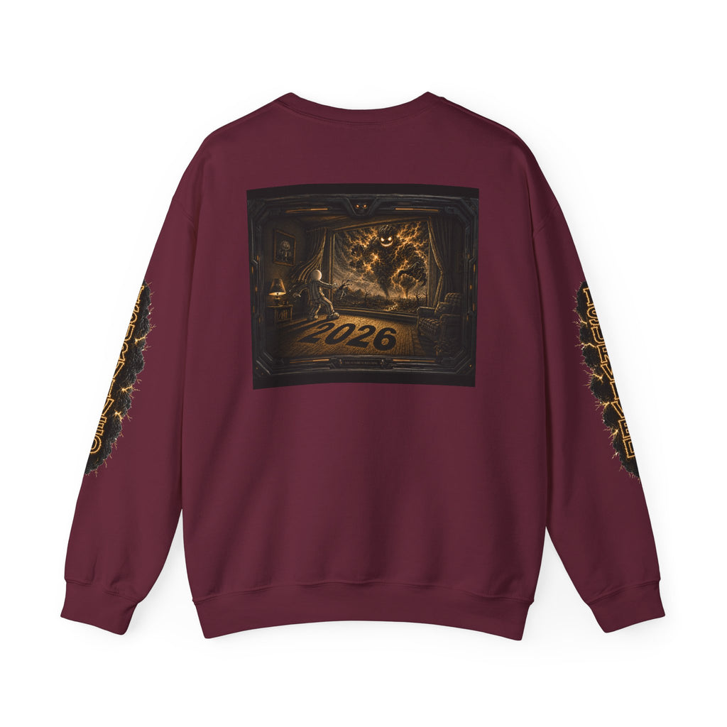 I Survived 2020 — Director's Cut Original Design Teaser Tee | Season 1 Premiere Drop Unisex Heavy Blend™ Crewneck Sweatshirt (SPECIAL EDITION)