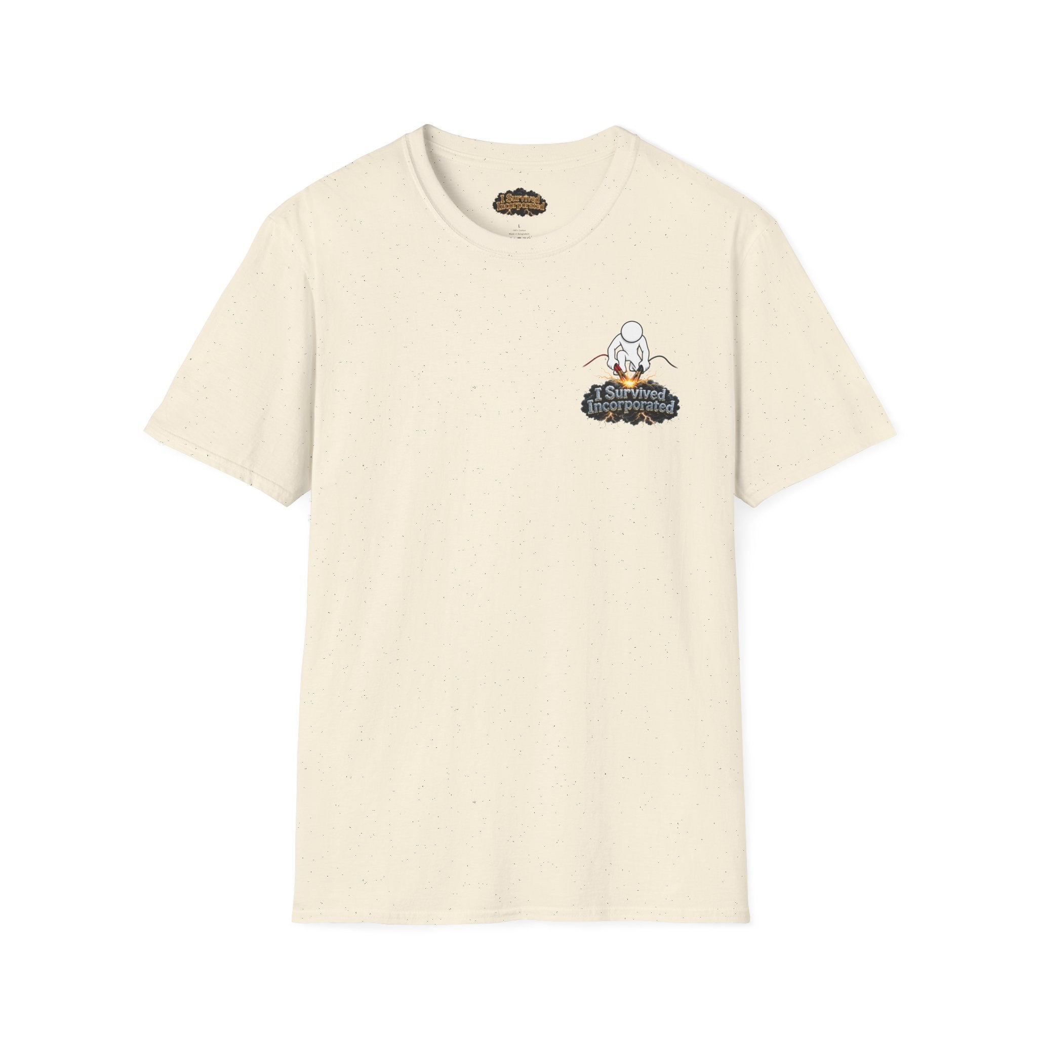 I Survived 2020 — "Please Stand By" Test Pattern Tee Summer Premier Unisex Softstyle T-Shirt
