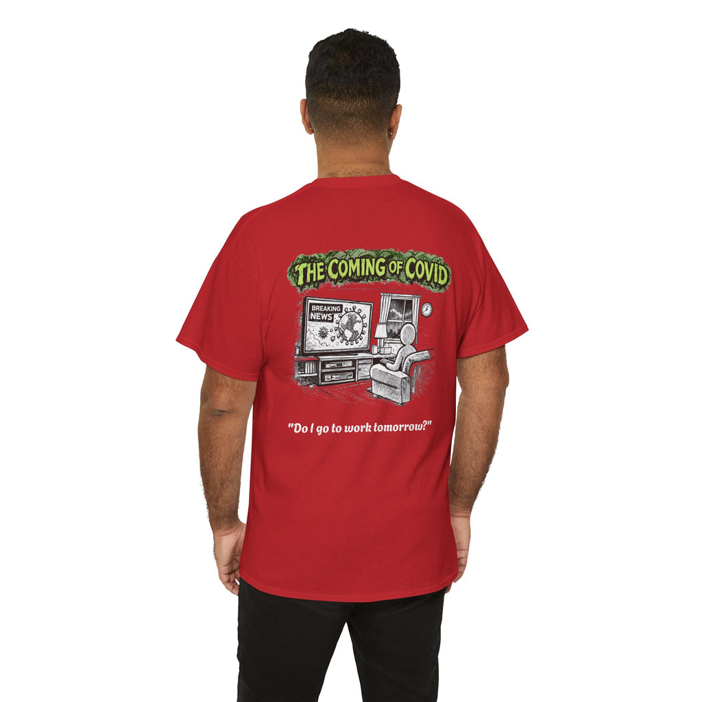 I Survived 2020 — Director's Cut S1:E2 "The Coming of COVID" | Pandemic Edition Unisex Heavy Cotton Tee