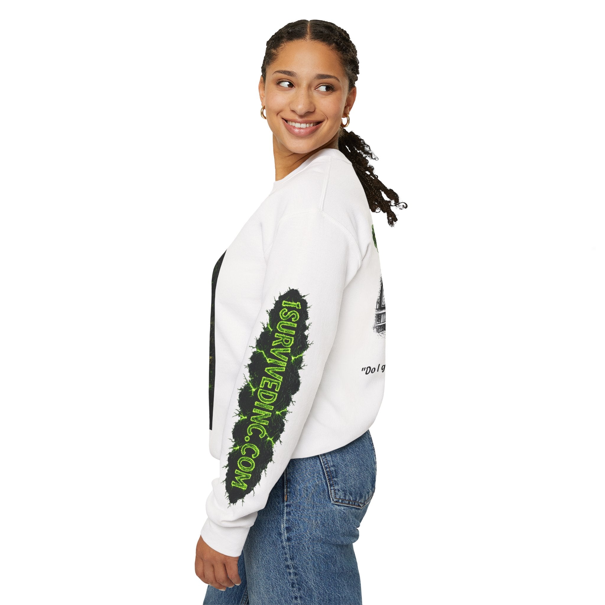 I Survived 2020 — S1:E2 "The Coming of COVID" | Pandemic Edition Unisex Heavy Blend™ Crewneck Sweatshirt