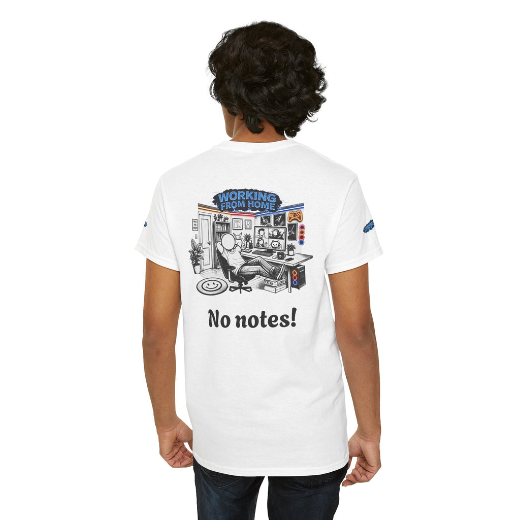 I Survived 2020 — LOCKDOWN S3:E3: Director's Cut Special Edition "Working From Home" Unisex Heavy Cotton Tee