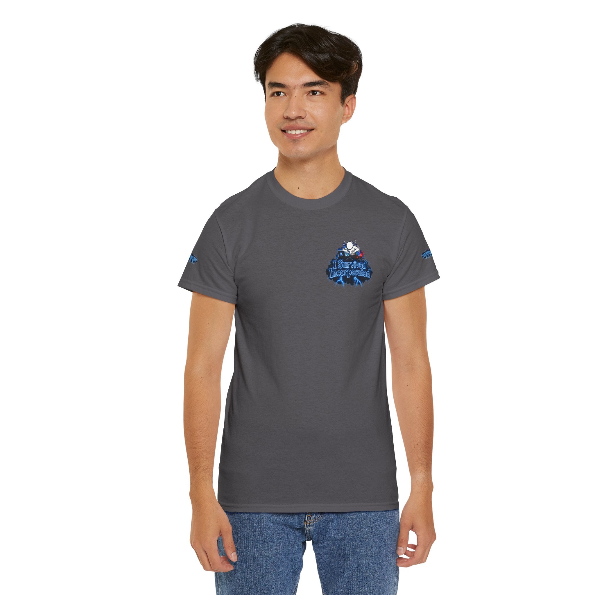 I Survived 2020 — "Please Stand By" Test Pattern Tee Lockdown Special Edition Summer Exclusive Unisex Heavy Cotton Tee