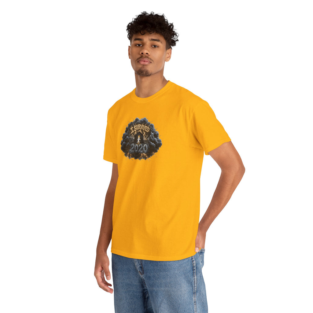 I Survived 2020 — Original PILOT Design: Director's Cut Unisex Heavy Cotton Tee