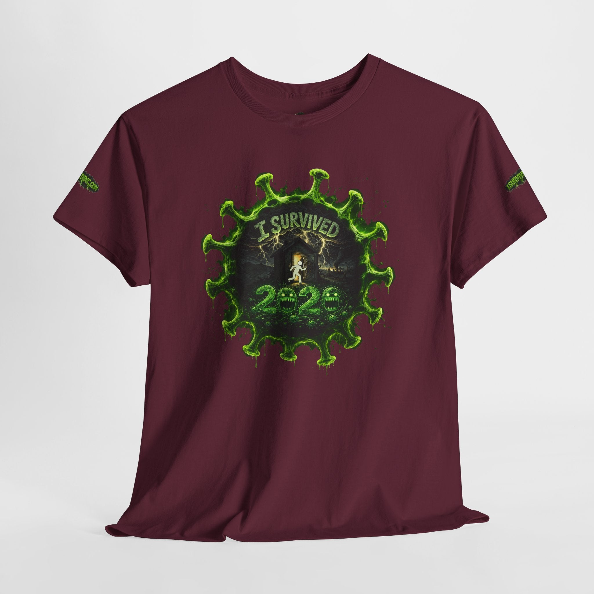 I Survived 2020 — Director's Cut S1:E1 "COVID-19: The Coronavirus" | Pandemic Edition Unisex Heavy Cotton Tee (SPECIAL EDITION)