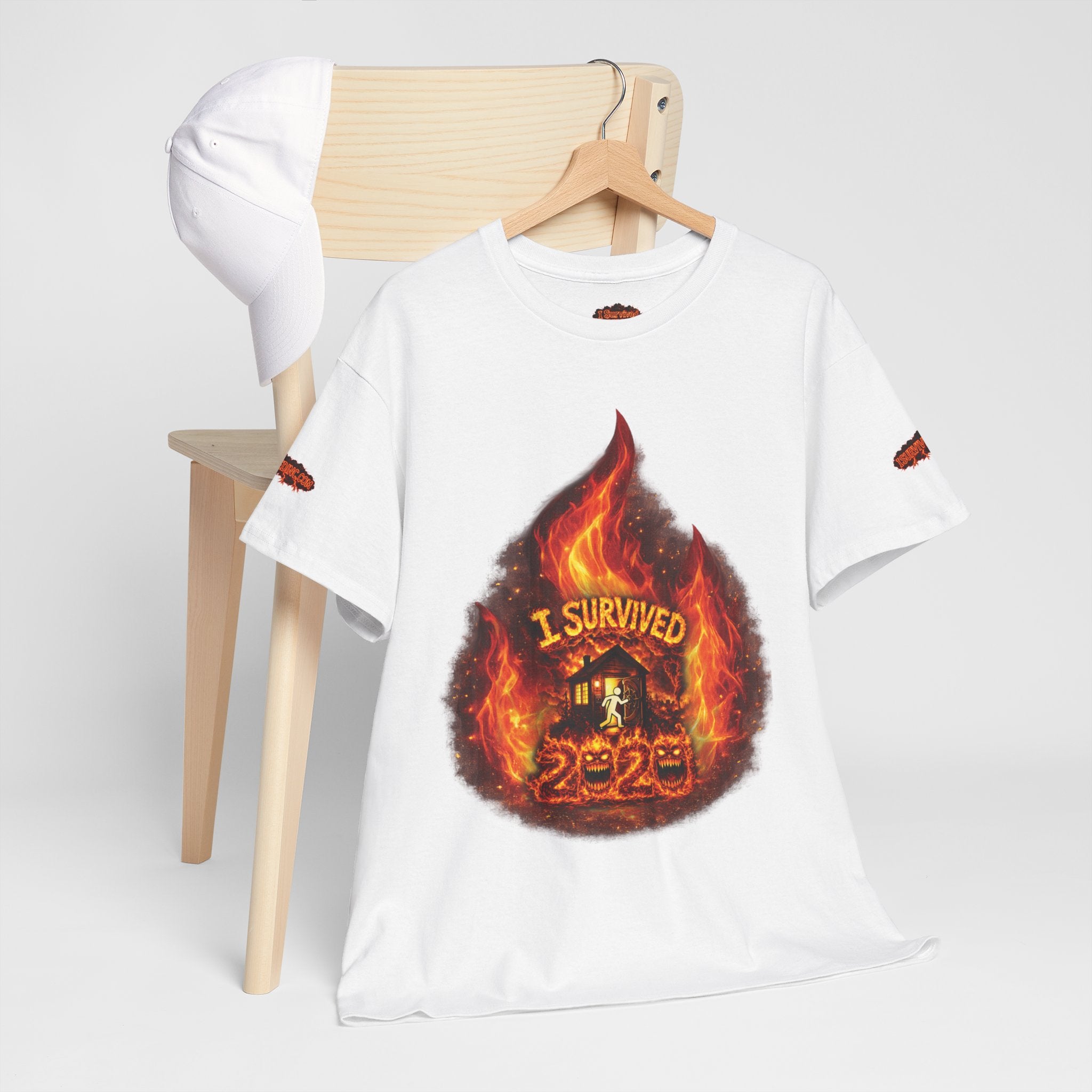 I Survived 2020 — Director's Cut S2:E4 "Western U.S. Wildfire Season" | Mid-Season Finale Pt. 1 | Wildfire Edition Memorial Unisex Heavy Cotton Tee (SPECIAL EDITION)