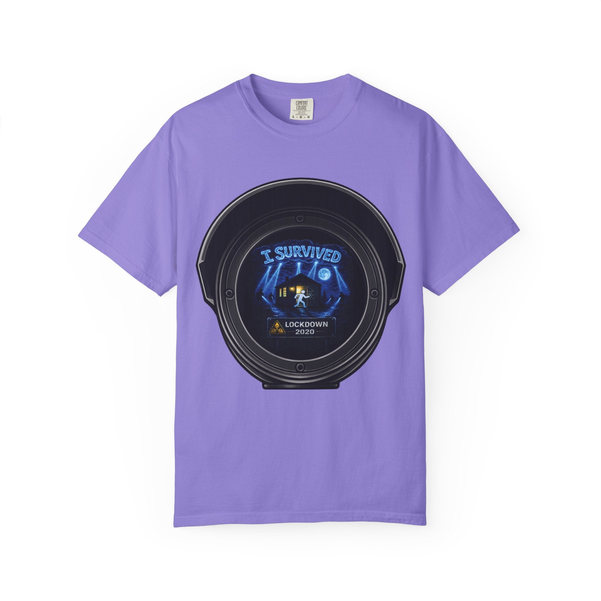 I Survived 2020 — Director's Cut S3:E1 "Quarantine" | Lockdown Edition Documentary Unisex Garment-Dyed T-shirt