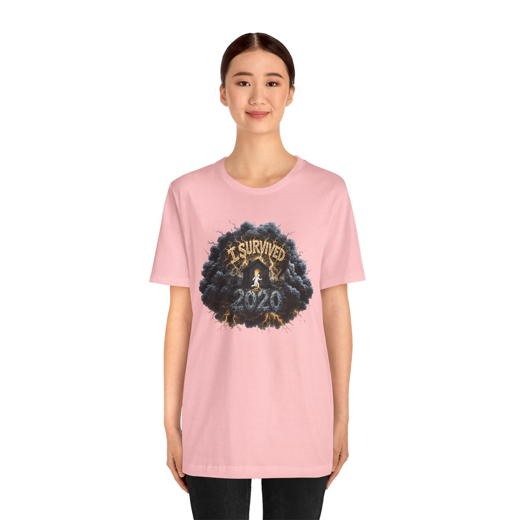 I Survived 2020 — Director's Cut Original Design Teaser Tee | Season 1 Premiere Drop Unisex Jersey Short Sleeve Tee