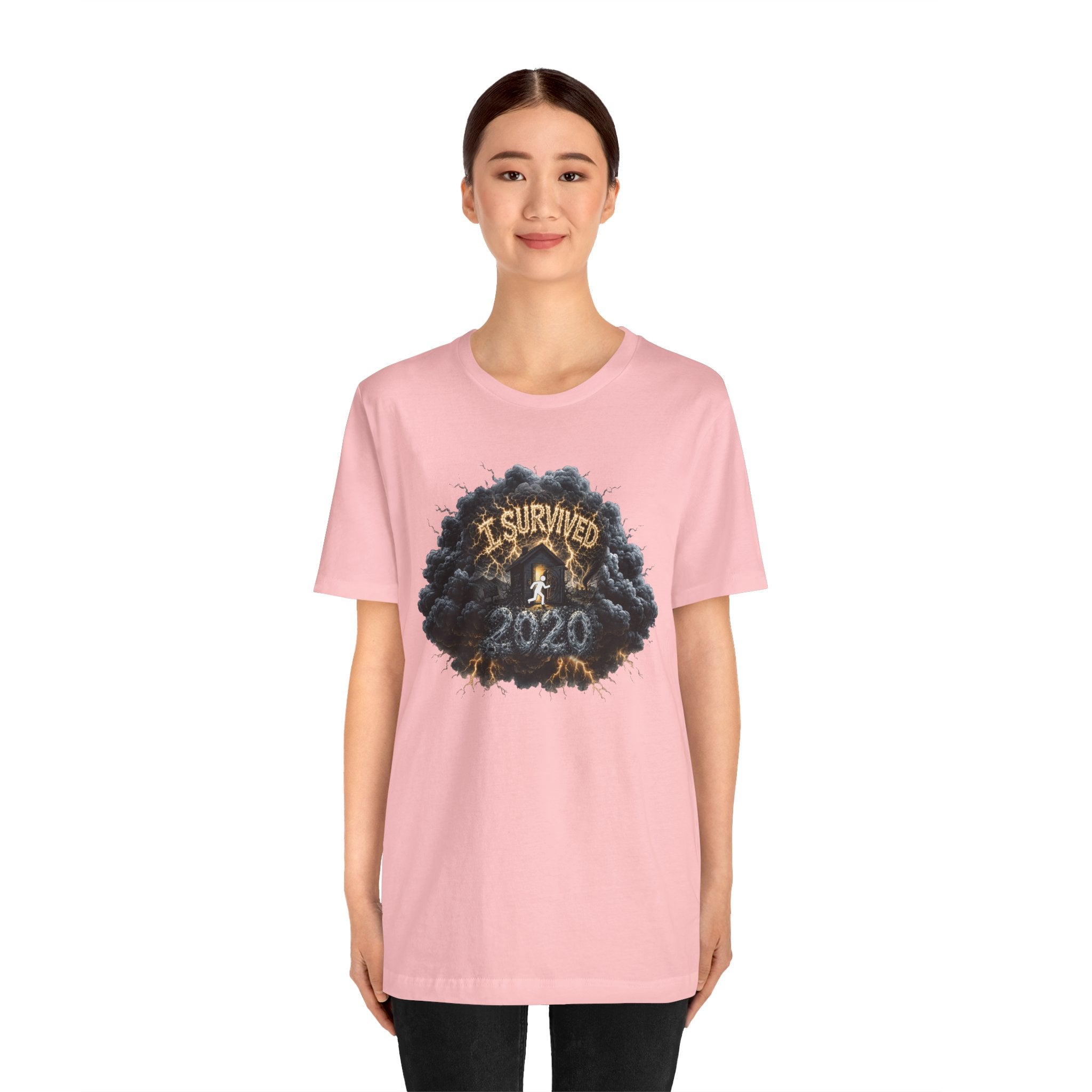 I Survived 2020 — Director's Cut Original Design Teaser Tee | Season 1 Premiere Drop Unisex Jersey Short Sleeve Tee