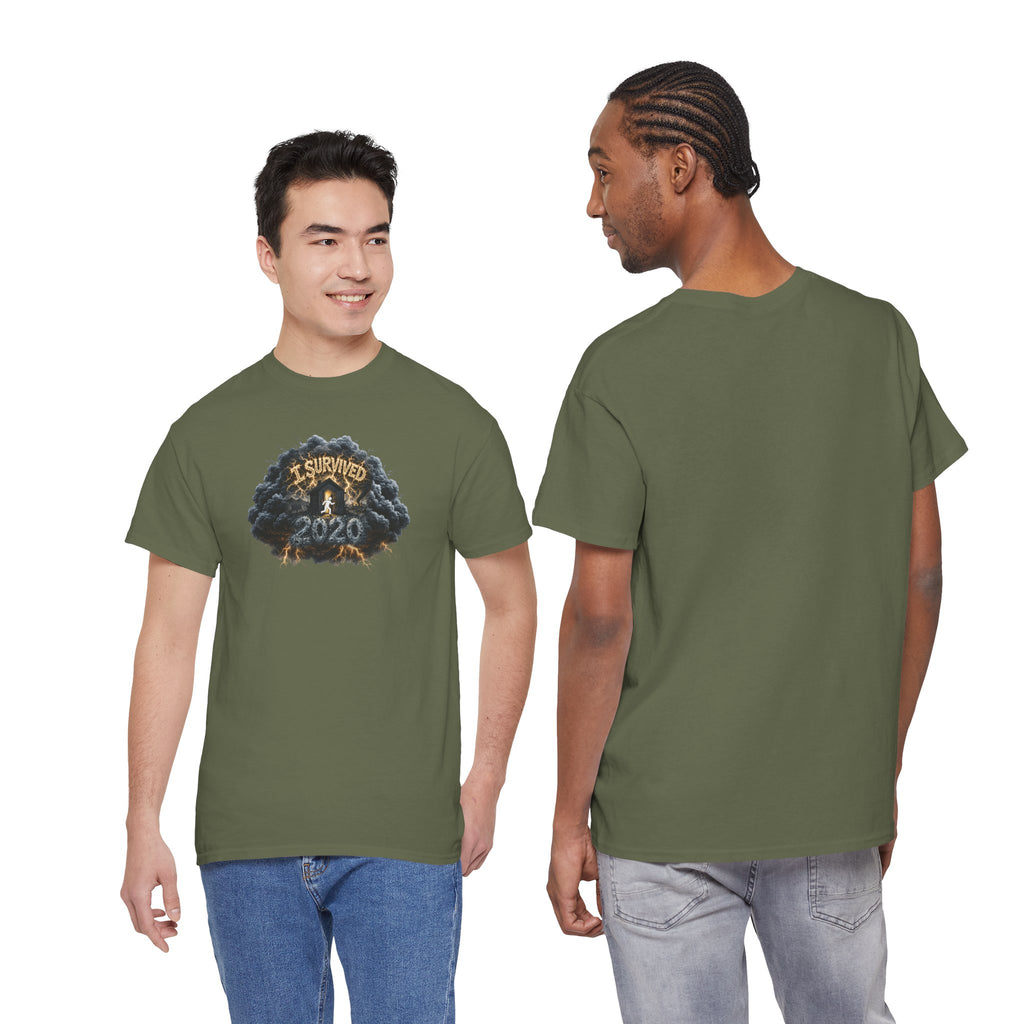 I Survived 2020 — Original PILOT Design: Director's Cut Unisex Heavy Cotton Tee