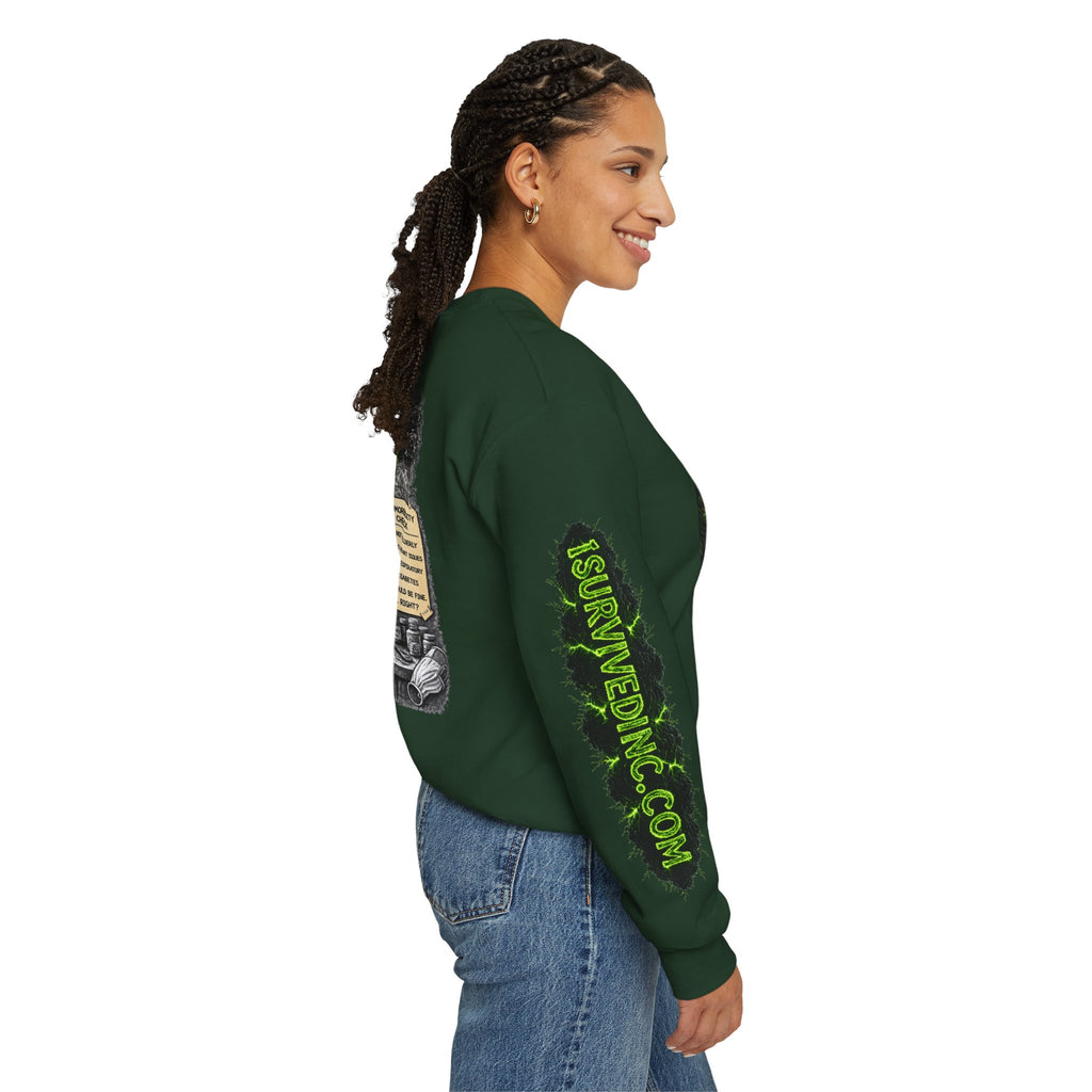 I Survived 2020 — S1:E1 "COVID-19: The Coronavirus" | Pandemic Edition Unisex Heavy Blend™ Crewneck Sweatshirt