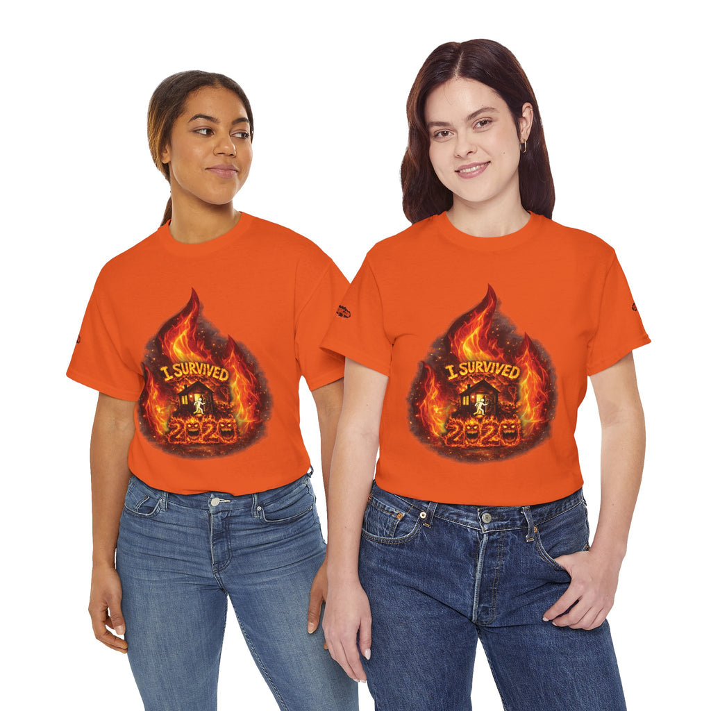 I Survived 2020 — Director's Cut S2:E2 "The Bobcat Fire" | Wildfire Edition Memorial Unisex Heavy Cotton Tee (SPECIAL EDITION)