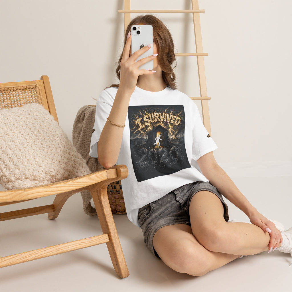I Survived 2020 — Original PILOT Design: Special Edition Unisex Heavy Cotton Tee
