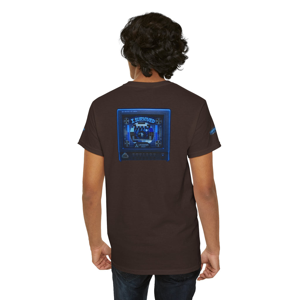 I Survived 2020 — "Please Stand By" Test Pattern Tee Lockdown Special Edition Summer Exclusive Unisex Heavy Cotton Tee