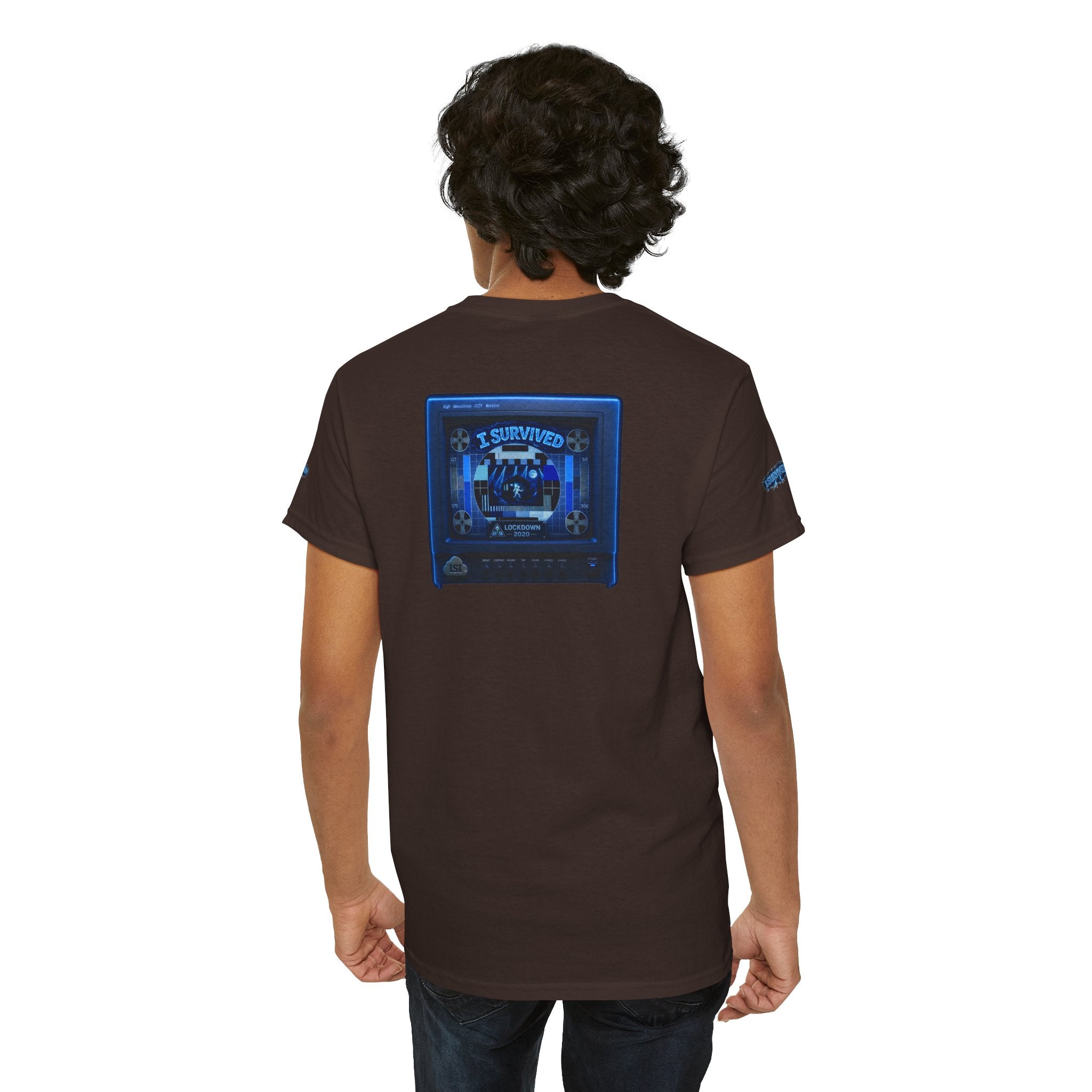I Survived 2020 — "Please Stand By" Test Pattern Tee Lockdown Special Edition Summer Exclusive Unisex Heavy Cotton Tee