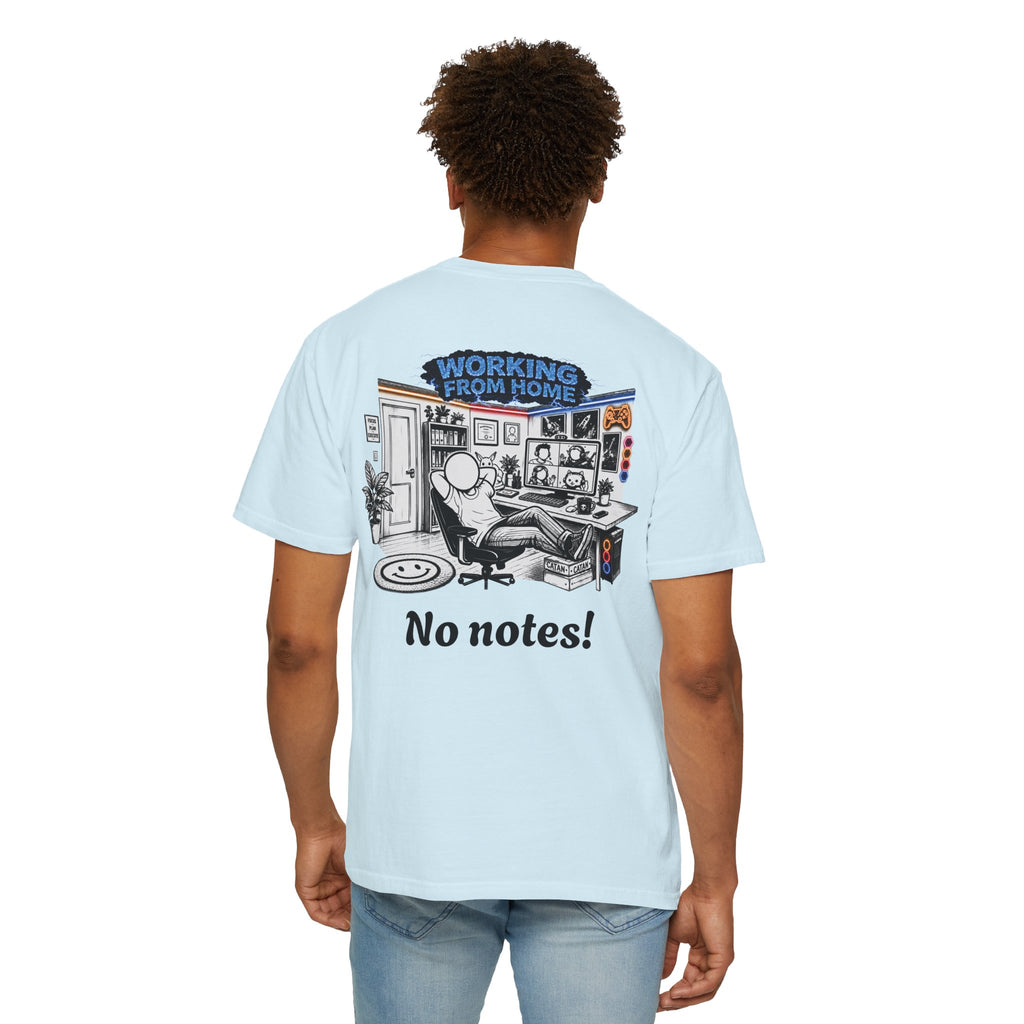 I Survived 2020 — LOCKDOWN S3:E4: "Working From Home" Unisex Garment-Dyed T-shirt