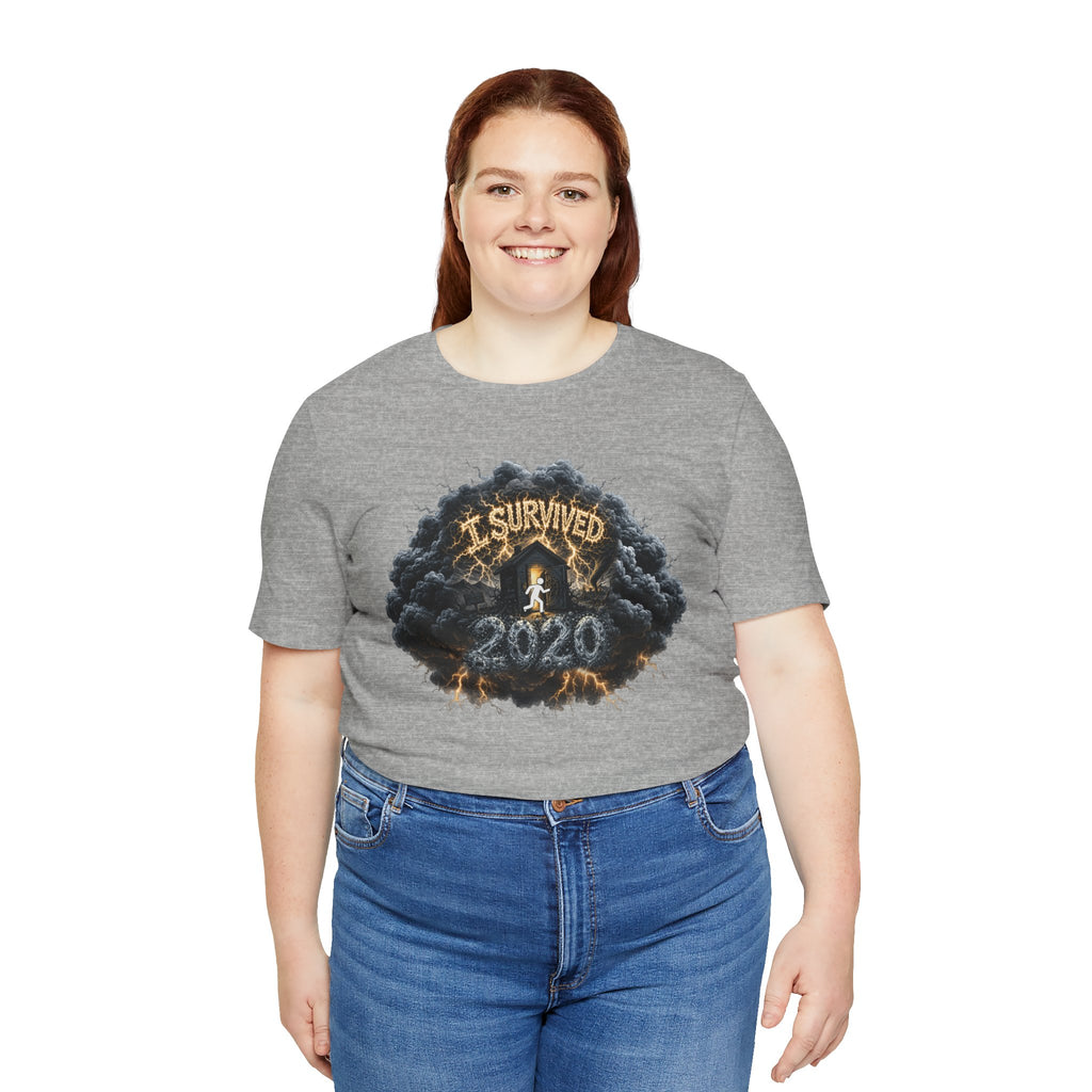I Survived 2020 — Director's Cut Original Design Teaser Tee | Season 1 Premiere Drop Unisex Jersey Short Sleeve Tee