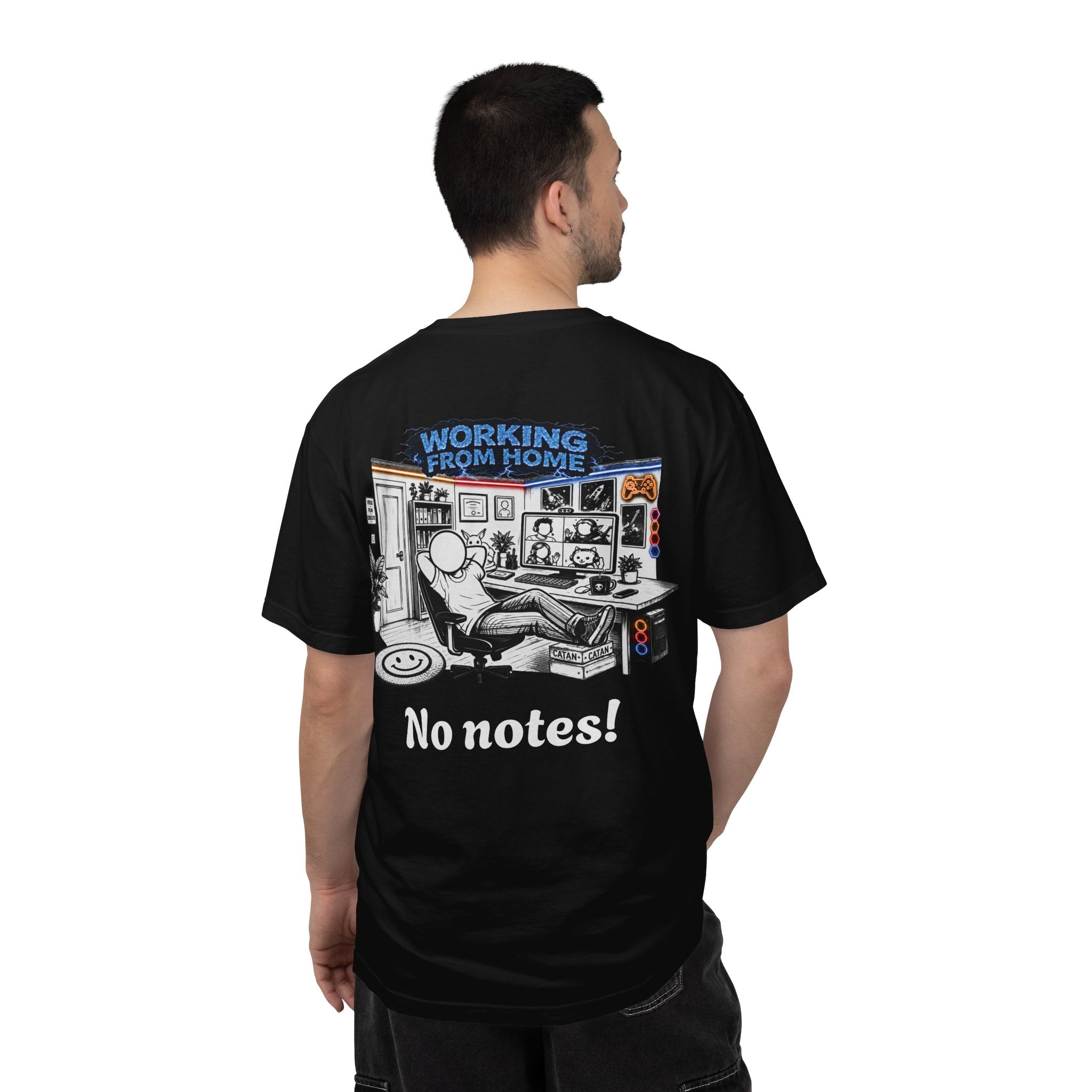 I Survived 2020 — LOCKDOWN S3:E4: "Working From Home" Unisex Garment-Dyed T-shirt