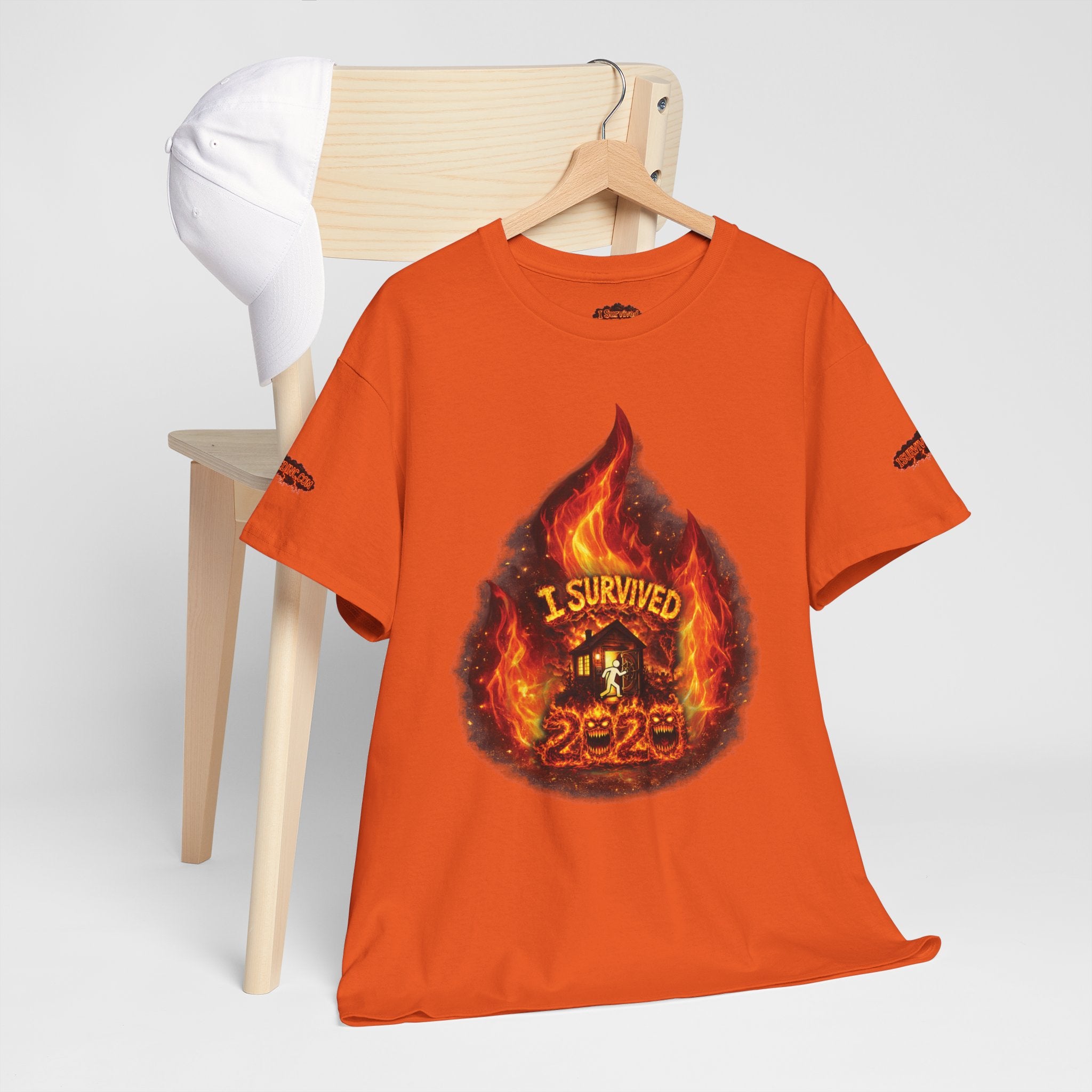 I Survived 2020 — Director's Cut S2:E1 "Berry Creek" | Wildfire Edition Memorial Unisex Heavy Cotton Tee (SPECIAL EDITION)