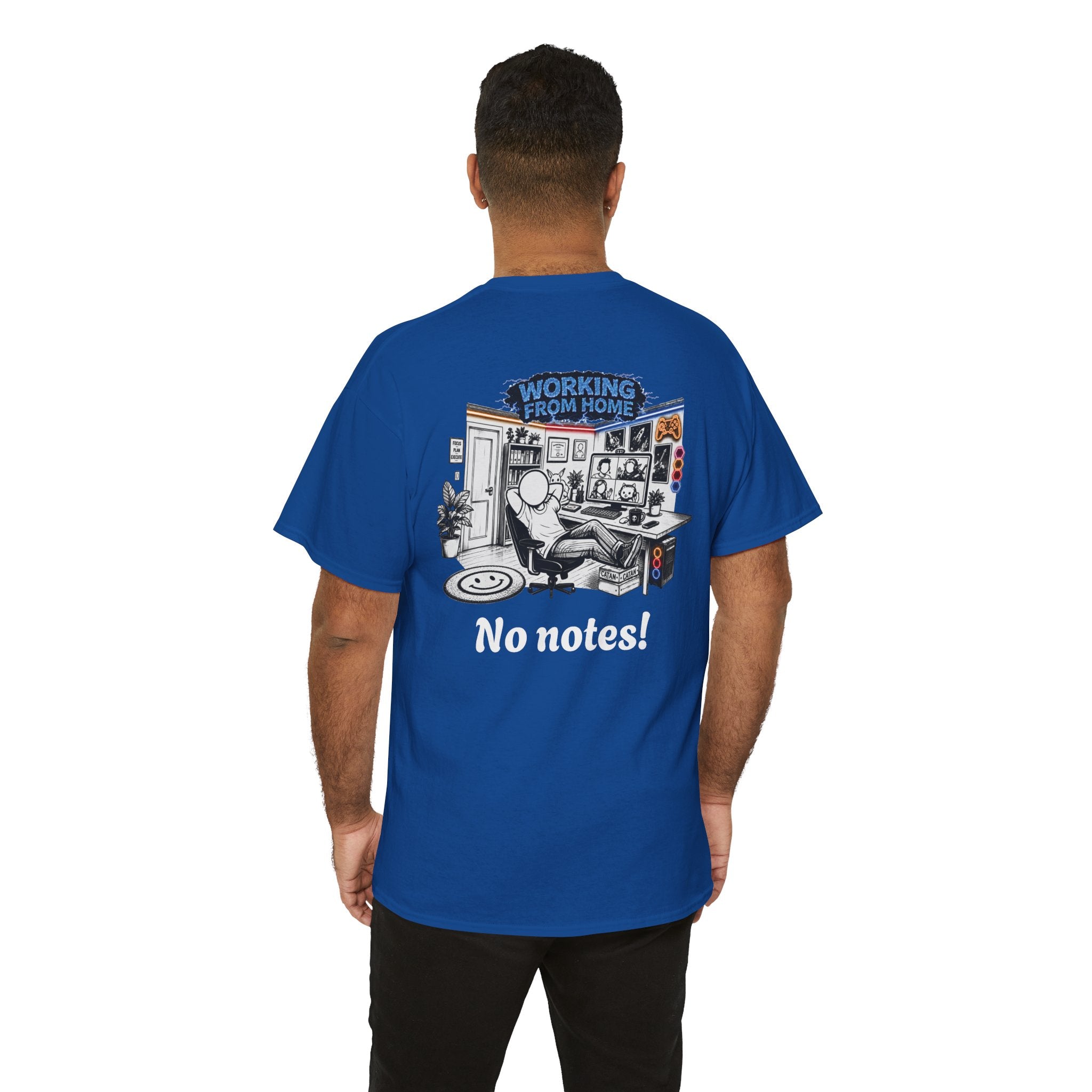 I Survived 2020 — LOCKDOWN S3:E4: "Working From Home" Unisex Heavy Cotton Tee