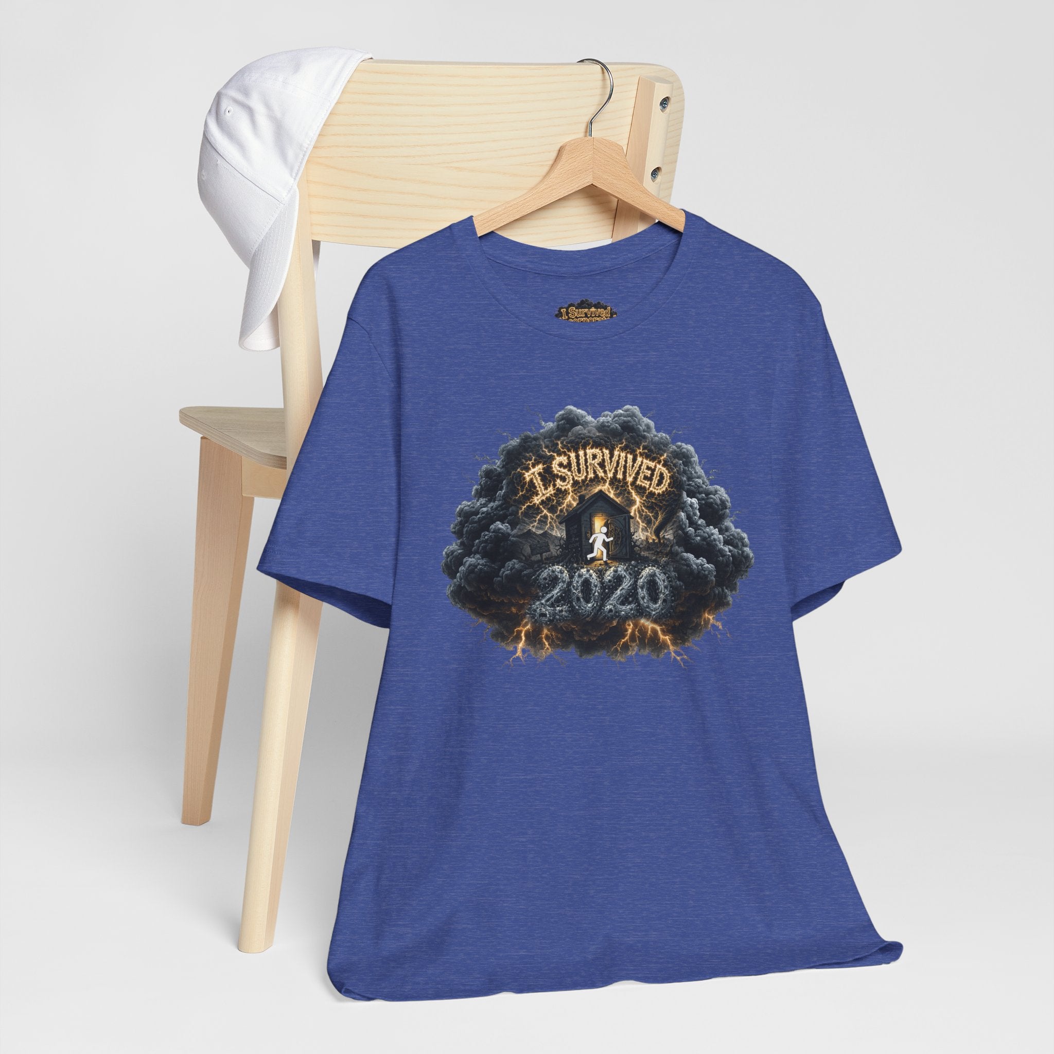 I Survived 2020 — Director's Cut Original Design Teaser Tee | Season 1 Premiere Drop Unisex Jersey Short Sleeve Tee