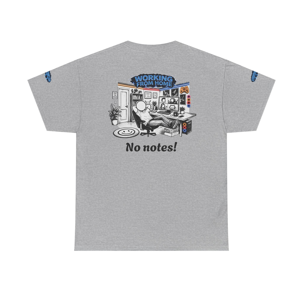 I Survived 2020 — LOCKDOWN S3:E4: Special Edition "Working From Home" Unisex Heavy Cotton Tee