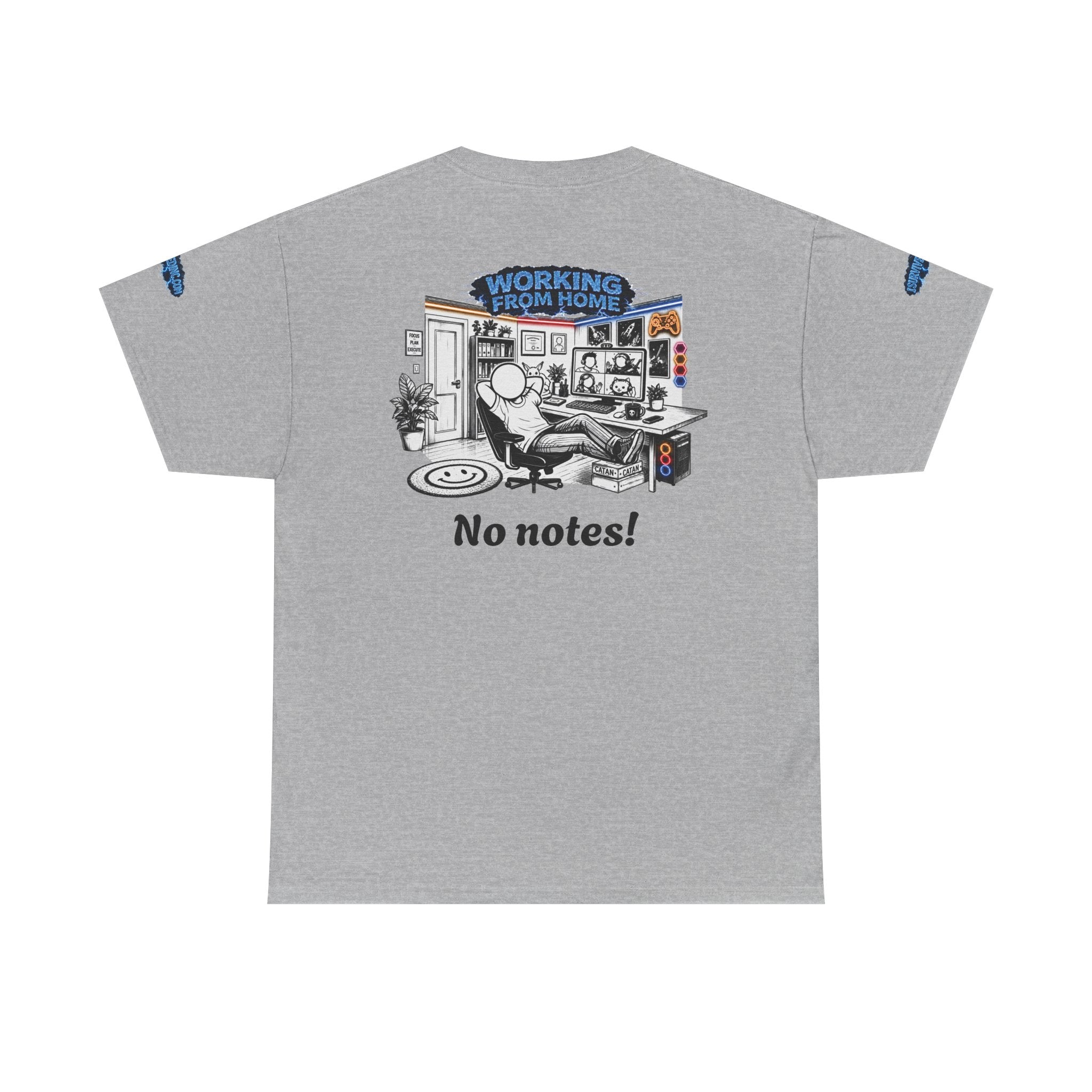 I Survived 2020 — LOCKDOWN S3:E4: Special Edition "Working From Home" Unisex Heavy Cotton Tee