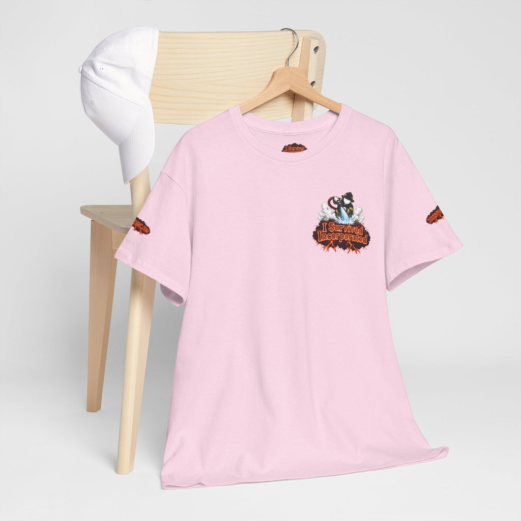 I Survived 2020 — "Please Stand By" Test Pattern Tee Wildfire Signal Special Edition Summer Premiere Unisex Heavy Cotton Tee