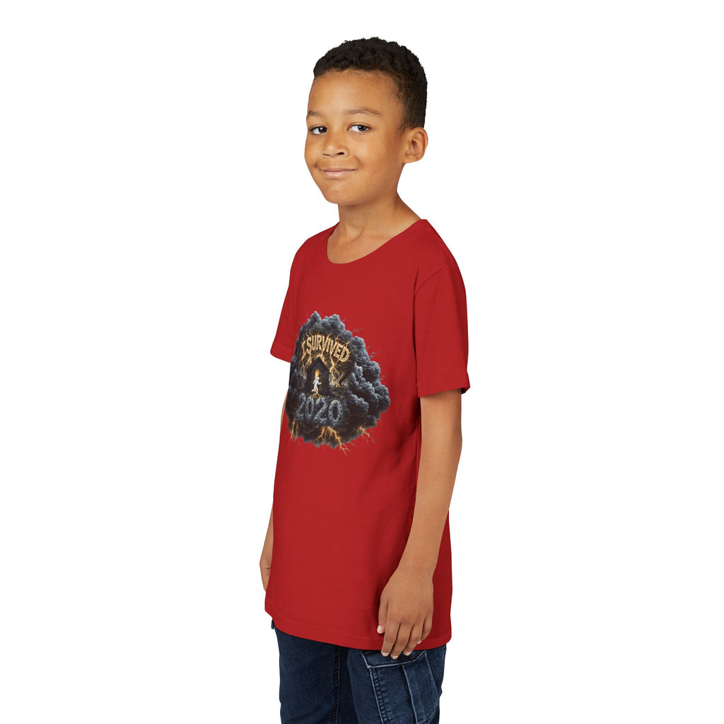 I Survived 2020 — Director's Cut Original Design Teaser Tee | Season 1 Premiere Drop Youth Short Sleeve Tee