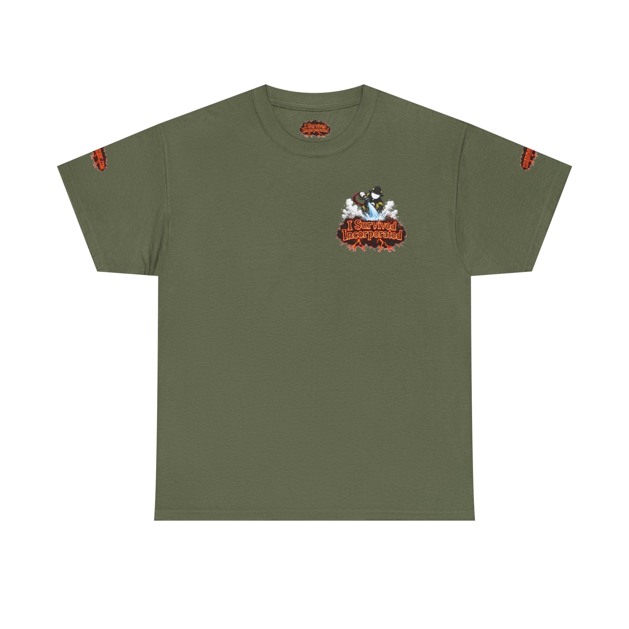 I Survived 2020 — "Please Stand By" Test Pattern Tee Wildfire Signal Special Edition Summer Premiere Unisex Heavy Cotton Tee