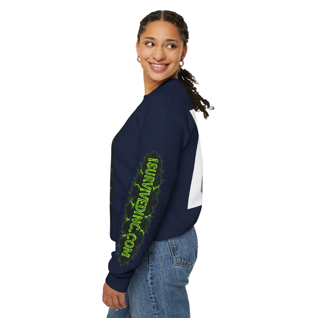 I Survived 2020 — S1:E5 "Delivery Doomsday" | Pandemic Edition Unisex Heavy Blend™ Crewneck Sweatshirt