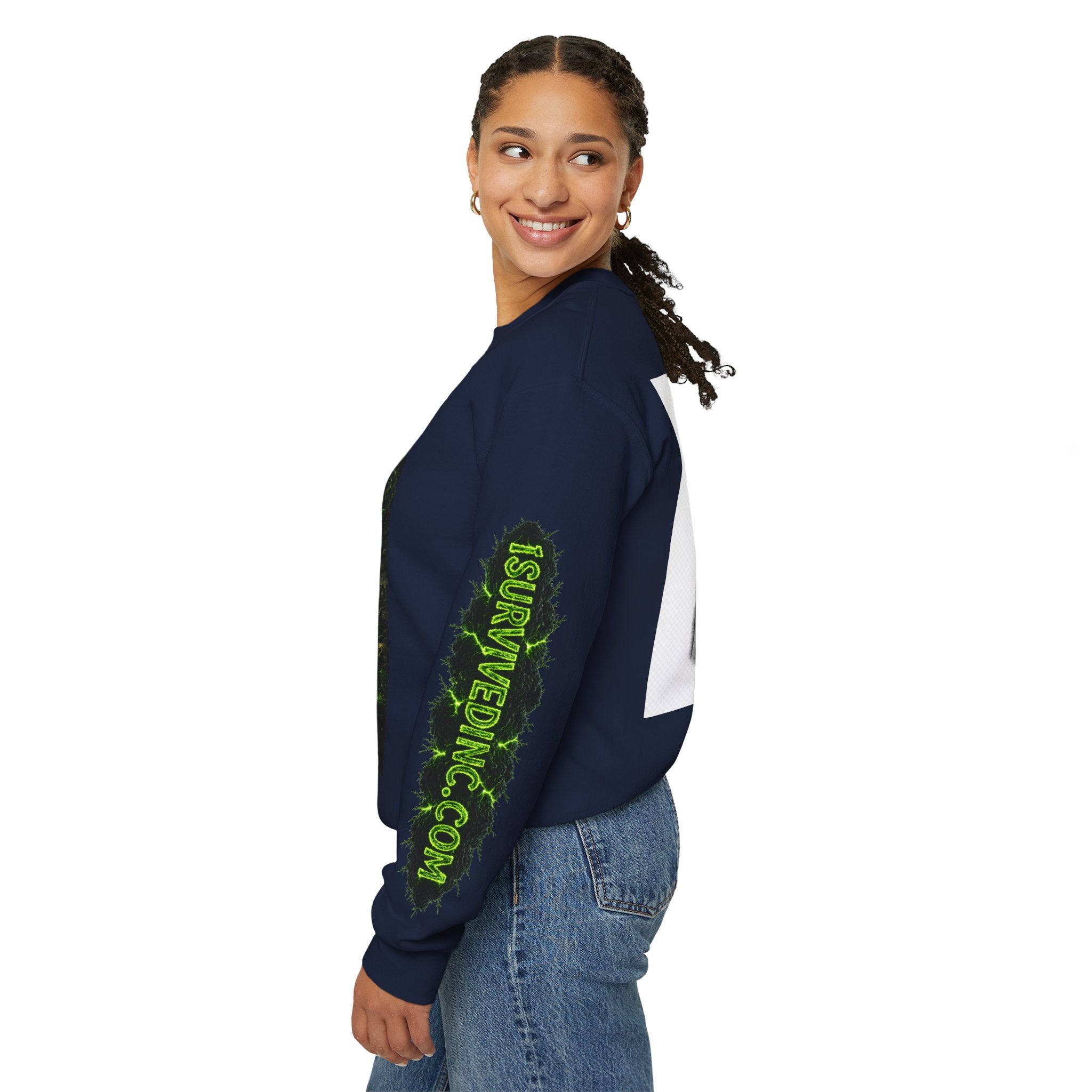 I Survived 2020 — S1:E5 "Delivery Doomsday" | Pandemic Edition Unisex Heavy Blend™ Crewneck Sweatshirt