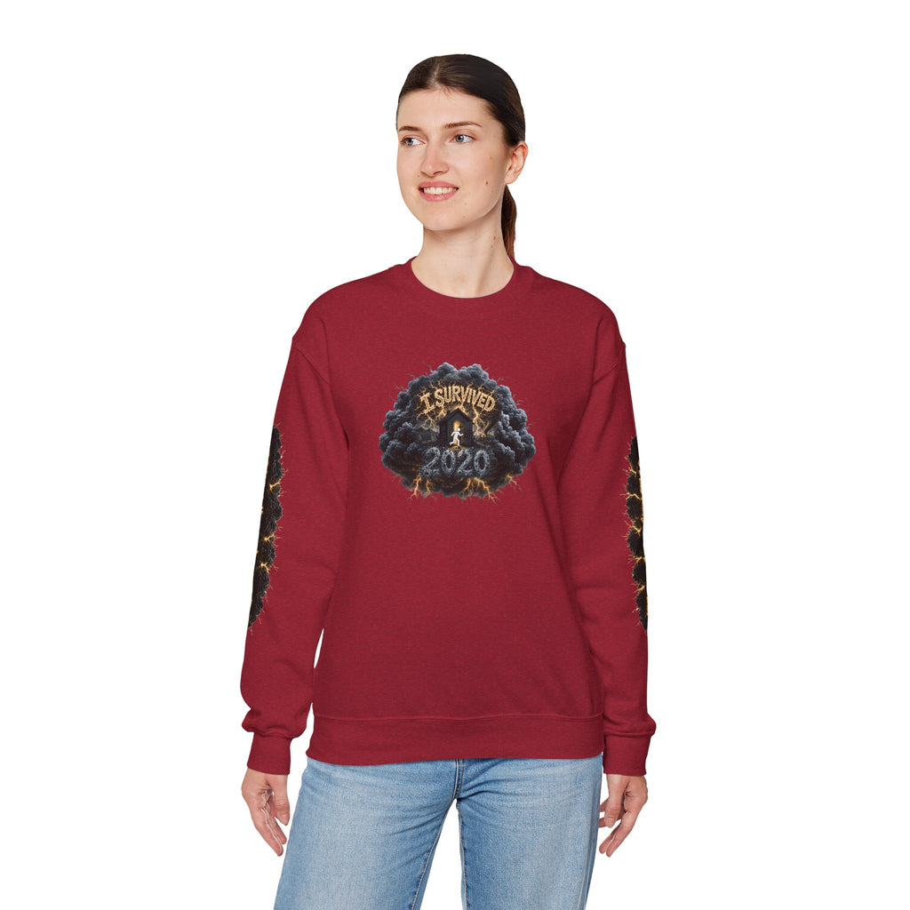 I Survived 2020 — Original PILOT Design: Director's Cut Special Edition Unisex Heavy Blend™ Crewneck Sweatshirt