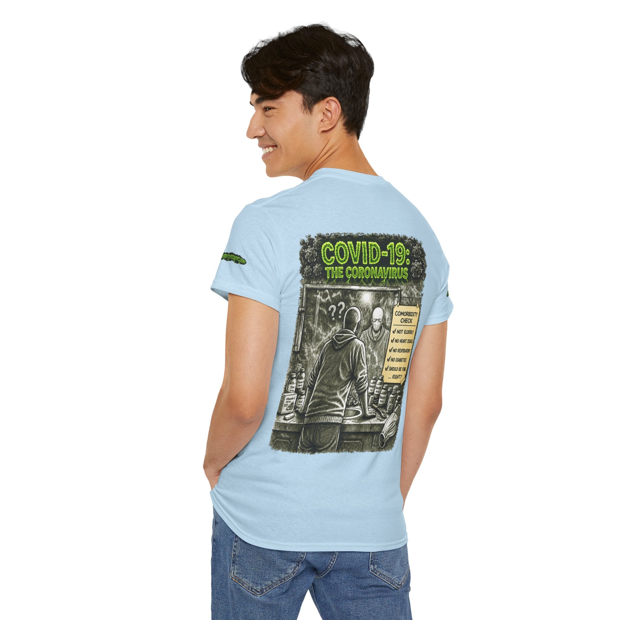 I Survived 2020 — PANDEMIC S1:E1: Director's Cut Special Edition "COVID-19: The Coronavirus" Unisex Heavy Cotton Tee
