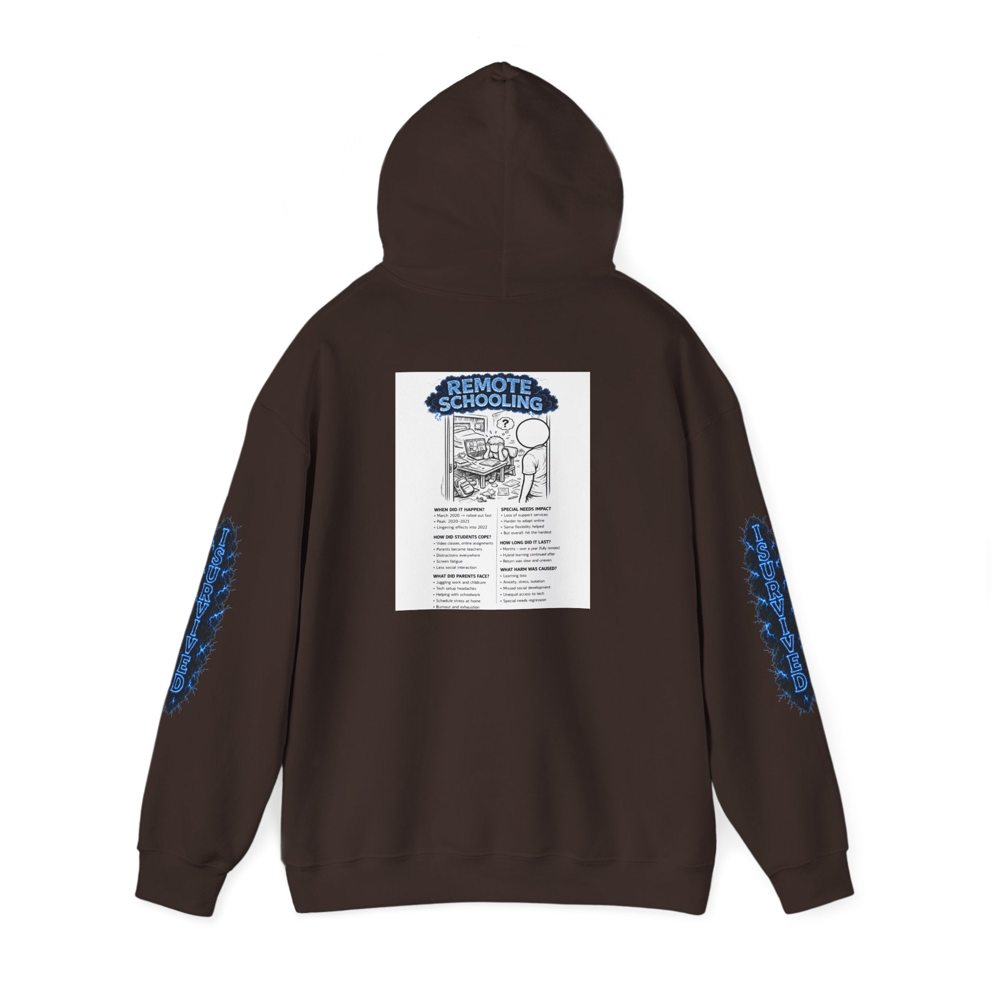 I Survived 2020 — Director's Cut S3:E3 "Remote Schooling" | Lockdown Edition Documentary Hoodie Sweatshirt